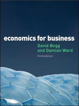 Paperback Economics for Business. David Begg, Damian Ward Book