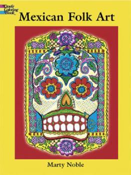 Paperback Mexican Folk Art: Coloring Book