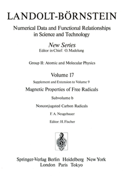 Hardcover Nonconjugated Carbon Radicals / Nicht-Konjugierte Kohlenstoff-Radikale Book