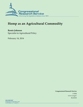 Paperback Hemp as an Agricultural Commodity Book