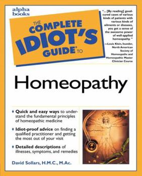 Paperback The Complete Idiot's Guide to Homeopathy Book