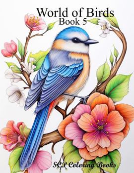 Paperback World of Birds: Book 5 (SCP Coloring Books) Book
