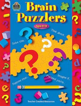 Paperback Brain Puzzlers Book
