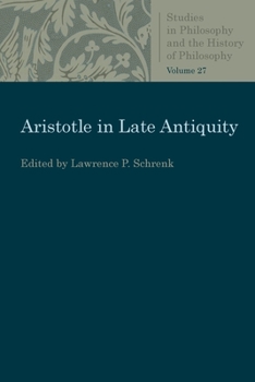 Paperback Aristotle in Late Antiquity Book