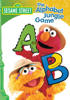 DVD Sesame Street: The Alphabet Jungle Game Book