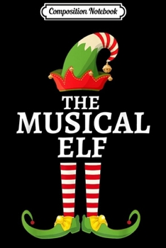 Composition Notebook: Musical Elf Matching Family Christmas Party Pajama  Journal/Notebook Blank Lined Ruled 6x9 100 Pages