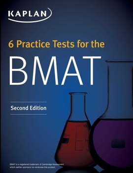 Paperback 6 Practice Tests for the Bmat Book