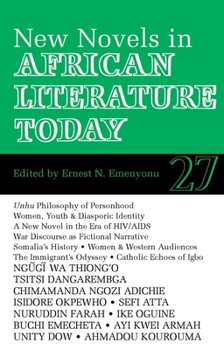 Paperback Alt 27 New Novels in African Literature Today Book