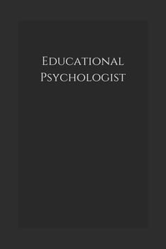 Paperback Educational Psychologist: Notebook Book