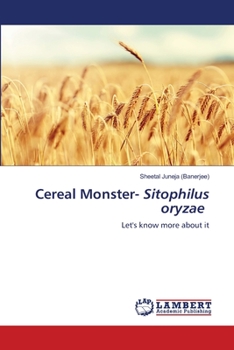 Paperback Cereal Monster- Sitophilus oryzae Book
