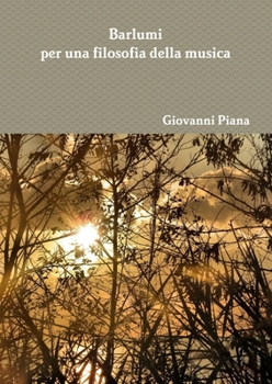 Paperback Barlumi per una filosofia della musica [Italian] Book
