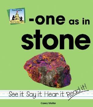 ONE AS IN STONE - Book  of the Word Families