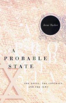 Paperback A Probable State: The Novel, the Contract, and the Jews Book