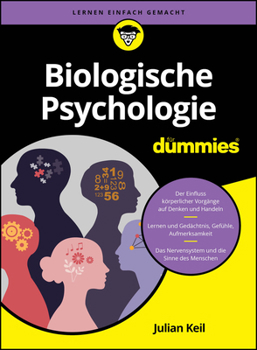 Paperback Biologische Psychologie für Dummies [German] Book