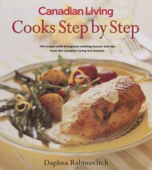 Hardcover Canadian Living Cooks Step by Step Book