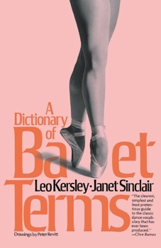 Paperback Dictionary of Ballet Terms Book