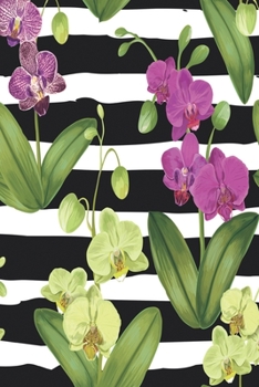 Paperback Notes: Orchid / Medium Size Notebook with Lined Interior, Page Number and Daily Entry Ideal for Organization, Taking Notes, J Book