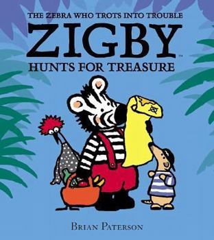 Hardcover Zigby Hunts for Treasure Book
