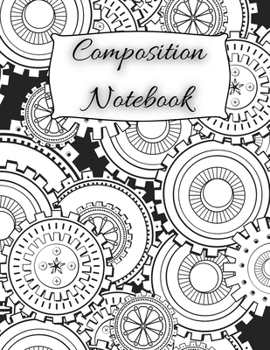 Paperback Composition Notebook: Simple linear notebook with college ruled 100 pages (8.5x11 format) / Composition Notebook for students / Wide Blank L Book