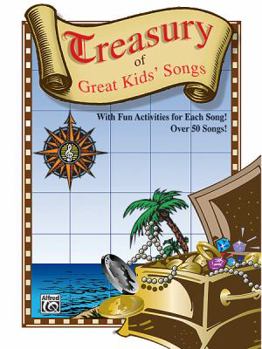 Paperback Treasury of Great Kids' Songs: Vocal/Piano Book