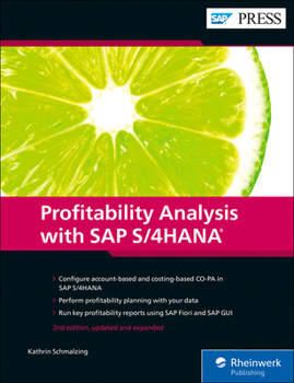 Hardcover Profitability Analysis with SAP S/4hana Book