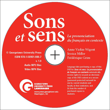 Paperback DVD Pour Sons Et Sens: La Prononciation Du Fran?ais En Contexte Book