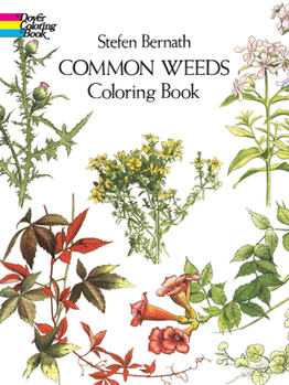 Paperback Common Weeds Coloring Book