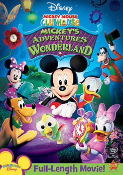 DVD Mickey Mouse Clubhouse: Mickey's Adventures in Wonderland Book