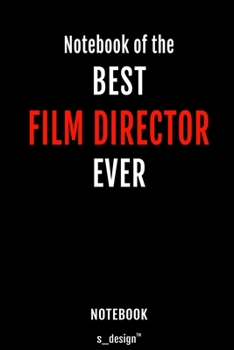 Notebook for Film Directors / Film Director: awesome handy Note Book [120 blank lined ruled pages]