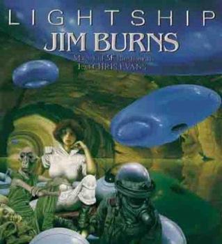 Paperback Lightship: Jim Burns, Master of SF Illustration Book