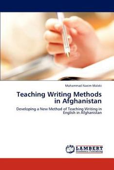 Paperback Teaching Writing Methods in Afghanistan Book