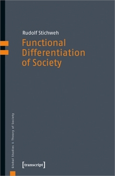 Paperback Functional Differentiation of Society Book