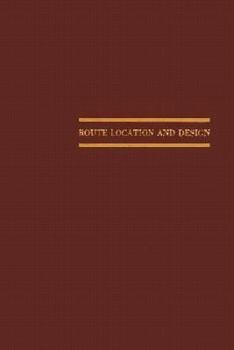 Hardcover Route Location and Design Book