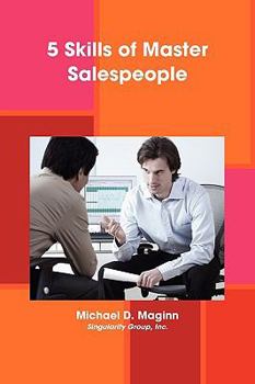 Paperback 5 Skills of Master Salespeople Book