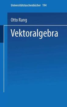 Paperback Vektoralgebra [German] Book