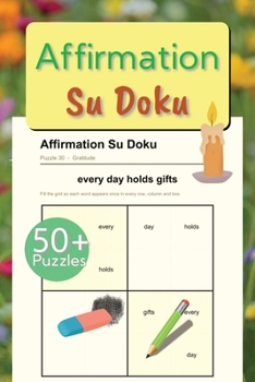 Paperback Affirmation Su Doku Book