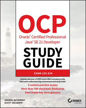 Paperback Ocp Oracle Certified Professional Java Se 21 Developer Study Guide Book