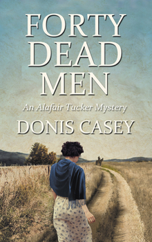 Paperback Forty Dead Men [Large Print] Book