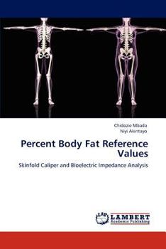 Paperback Percent Body Fat Reference Values Book
