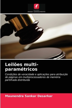 Paperback Leilões multi-paramétricos [Portuguese] Book