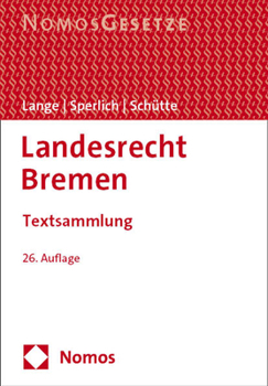 Paperback Landesrecht Bremen: Textsammlung [German] Book