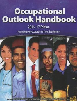 Paperback Occupational Outlook Handbook, 2016-2017, Paperbound Book