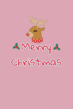 Merry Christmas journal Notebook: Lined journal for Women and men and girls 120 pages 6 x 9 letter size
