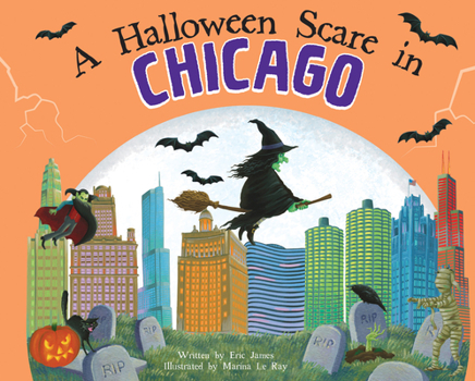 Hardcover A Halloween Scare in Chicago Book