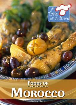 Hardcover Foods of Morocco Book