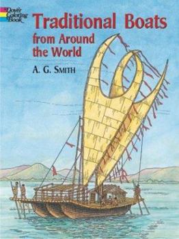 Paperback Traditional Boats from Around the World (Dover Pictorial Archive Series) Book