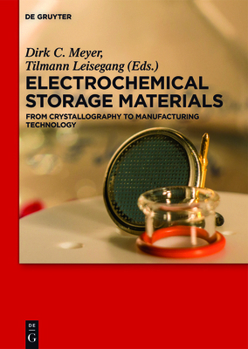 Hardcover Electrochemical Storage Materials: From Crystallography to Manufacturing Technology Book