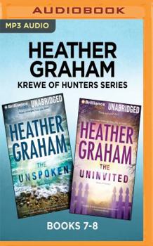 MP3 CD Heather Graham Krewe of Hunters Series: Books 7-8: The Unspoken & the Uninvited Book