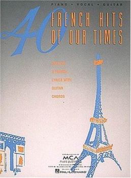 Paperback 40 French Hits of Our Time Book