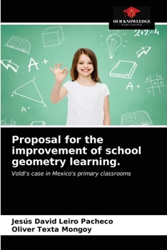 Paperback Proposal for the improvement of school geometry learning. Book